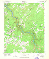 Download a high-resolution, GPS-compatible USGS topo map for Fayetteville, WV (1972 edition)