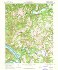 Download a high-resolution, GPS-compatible USGS topo map for Forest Hill, WV (1971 edition)