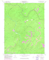 Download a high-resolution, GPS-compatible USGS topo map for Fork Mountain, WV (1982 edition)