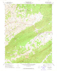 Download a high-resolution, GPS-compatible USGS topo map for Gap Mills, WV (1974 edition)