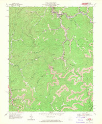 Download a high-resolution, GPS-compatible USGS topo map for Gary, WV (1971 edition)