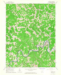 Download a high-resolution, GPS-compatible USGS topo map for Gassaway, WV (1967 edition)