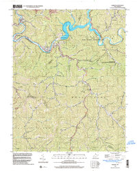 Download a high-resolution, GPS-compatible USGS topo map for Gilbert, WV (2003 edition)