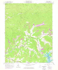 Download a high-resolution, GPS-compatible USGS topo map for Gilboa, WV (1977 edition)
