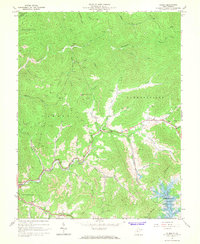 Download a high-resolution, GPS-compatible USGS topo map for Gilboa, WV (1968 edition)