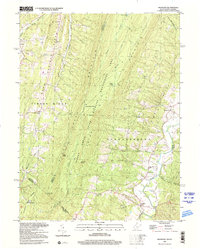 Download a high-resolution, GPS-compatible USGS topo map for Glengary, WV (2001 edition)