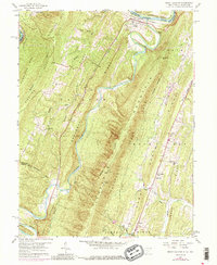 Download a high-resolution, GPS-compatible USGS topo map for Great Cacapon, WV (1987 edition)