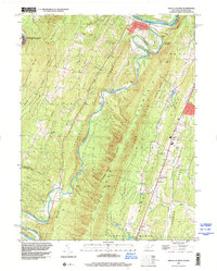 Download a high-resolution, GPS-compatible USGS topo map for Great Cacapon, WV (2001 edition)