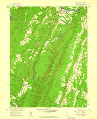 Download a high-resolution, GPS-compatible USGS topo map for Great Cacapon, WV (1959 edition)
