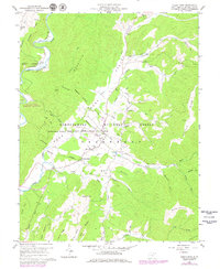Download a high-resolution, GPS-compatible USGS topo map for Green Bank, WV (1979 edition)