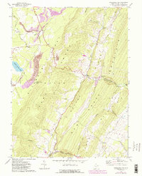 Download a high-resolution, GPS-compatible USGS topo map for Greenland Gap, WV (1988 edition)