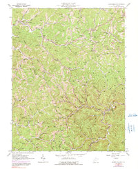Download a high-resolution, GPS-compatible USGS topo map for Griffithsville, WV (1991 edition)