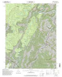 Download a high-resolution, GPS-compatible USGS topo map for Harman, WV (1998 edition)