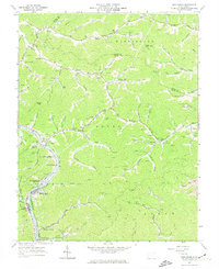 Download a high-resolution, GPS-compatible USGS topo map for Henlawson, WV (1974 edition)