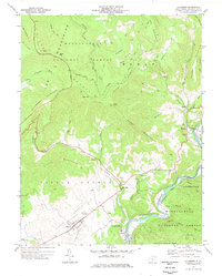 Download a high-resolution, GPS-compatible USGS topo map for Hillsboro, WV (1978 edition)