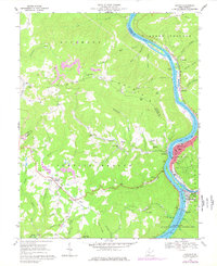 Download a high-resolution, GPS-compatible USGS topo map for Hinton, WV (1977 edition)