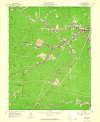 Download a high-resolution, GPS-compatible USGS topo map for Holden, WV (1964 edition)