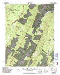 Download a high-resolution, GPS-compatible USGS topo map for Hopeville, WV (1998 edition)