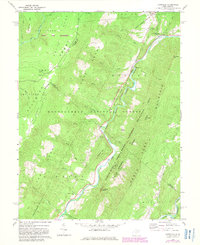 Download a high-resolution, GPS-compatible USGS topo map for Hopeville, WV (1982 edition)
