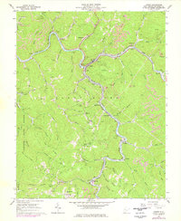 Download a high-resolution, GPS-compatible USGS topo map for Iaeger, WV (1978 edition)