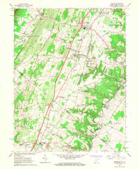 Download a high-resolution, GPS-compatible USGS topo map for Inwood, WV (1967 edition)