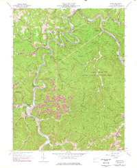 Download a high-resolution, GPS-compatible USGS topo map for Julian, WV (1977 edition)
