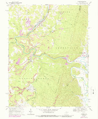 Download a high-resolution, GPS-compatible USGS topo map for Junior, WV (1988 edition)