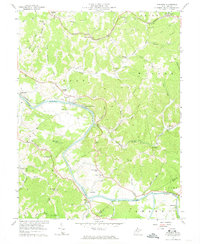 Download a high-resolution, GPS-compatible USGS topo map for Kanawha, WV (1974 edition)