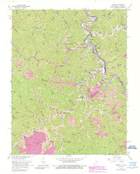 Download a high-resolution, GPS-compatible USGS topo map for Kermit, WV (1989 edition)