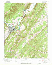 Download a high-resolution, GPS-compatible USGS topo map for Keyser, WV (1972 edition)