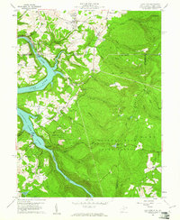 Download a high-resolution, GPS-compatible USGS topo map for Lake Lynn, WV (1961 edition)