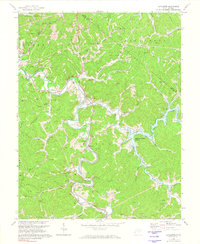 Download a high-resolution, GPS-compatible USGS topo map for Lavalette, WV (1974 edition)