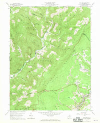 Download a high-resolution, GPS-compatible USGS topo map for Lead Mine, WV (1970 edition)