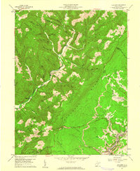Download a high-resolution, GPS-compatible USGS topo map for Lead Mine, WV (1961 edition)