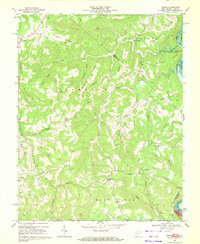 Download a high-resolution, GPS-compatible USGS topo map for Lerona, WV (1972 edition)