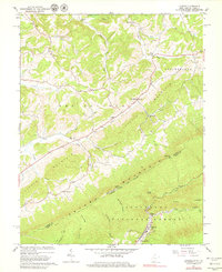 Download a high-resolution, GPS-compatible USGS topo map for Lindside, WV (1979 edition)