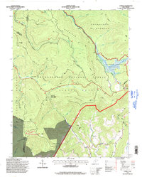 Download a high-resolution, GPS-compatible USGS topo map for Lobelia, WV (1998 edition)