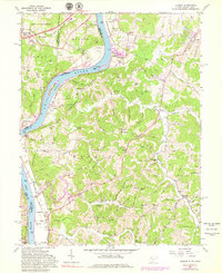 Download a high-resolution, GPS-compatible USGS topo map for Lubeck, WV (1979 edition)