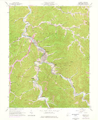 Download a high-resolution, GPS-compatible USGS topo map for Madison, WV (1977 edition)