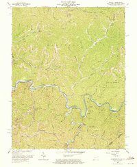 preview thumbnail of historical topo map of Mingo County, WV in 1964