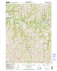 Download a high-resolution, GPS-compatible USGS topo map for Majorsville, WV (2000 edition)