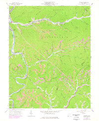 Download a high-resolution, GPS-compatible USGS topo map for Mallory, WV (1978 edition)