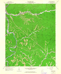 Download a high-resolution, GPS-compatible USGS topo map for Mallory, WV (1965 edition)