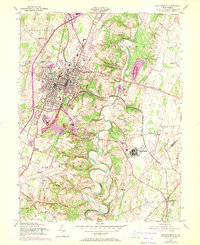 Download a high-resolution, GPS-compatible USGS topo map for Martinsburg, WV (1972 edition)