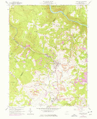 Download a high-resolution, GPS-compatible USGS topo map for Masontown, WV (1977 edition)