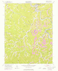 Download a high-resolution, GPS-compatible USGS topo map for Matewan, WV (1978 edition)
