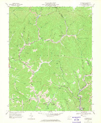 Download a high-resolution, GPS-compatible USGS topo map for Mc Graws, WV (1970 edition)
