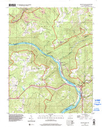 Download a high-resolution, GPS-compatible USGS topo map for Meadow Creek, WV (2002 edition)