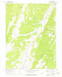 Download a high-resolution, GPS-compatible USGS topo map for Medley, WV (1977 edition)