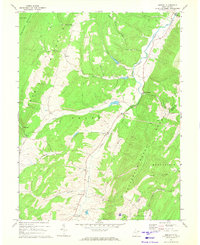 Download a high-resolution, GPS-compatible USGS topo map for Medley, WV (1972 edition)